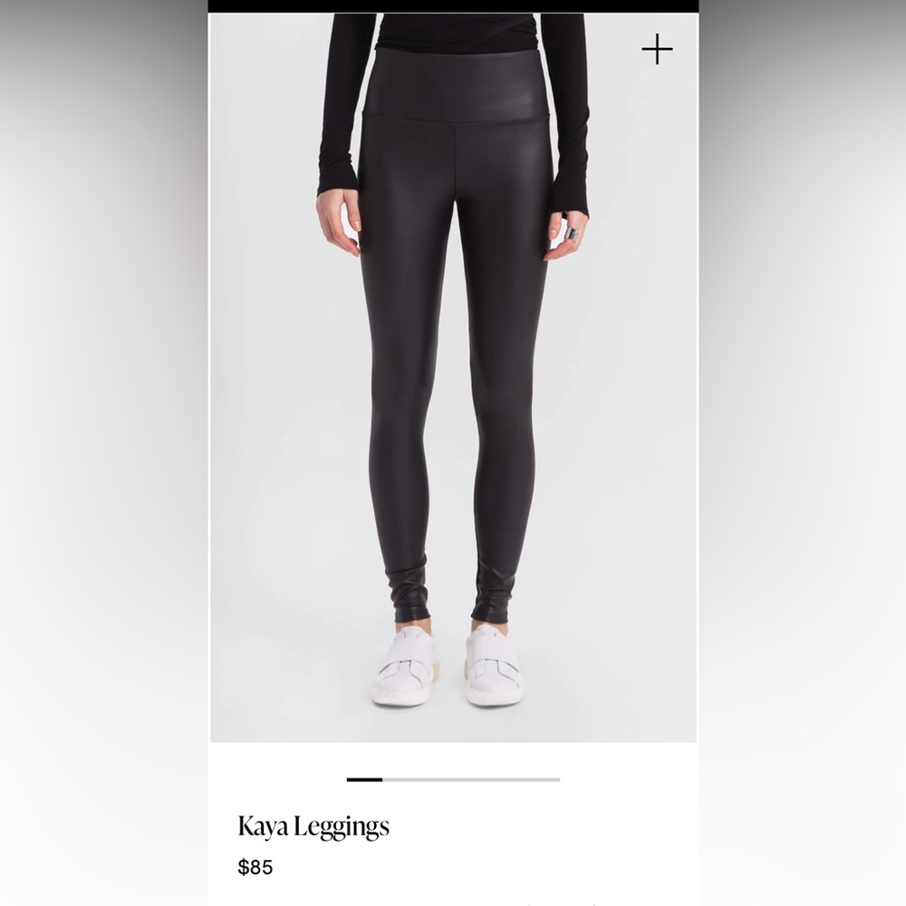 Marcella NYC Kaya Vegan Leather Leggings
